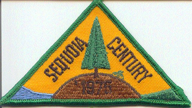 1975 100-mile sequoia patch