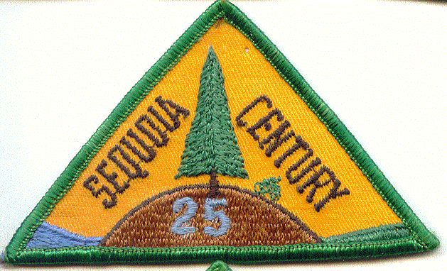 1975 25-mile sequoia patch