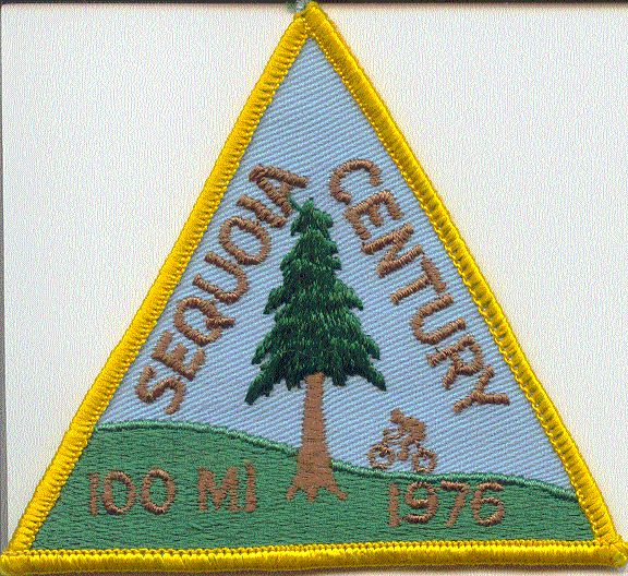 1976 100-mile sequoia patch