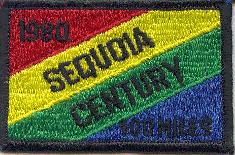 1980 100-mile sequoia patch